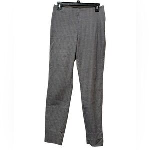 H&M Houndstooth Fitted Ankle Pants